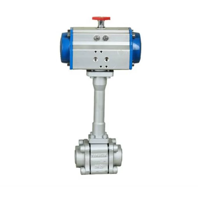 Pneumatic Actuated Cryogenic Ball Valves gallery image 1